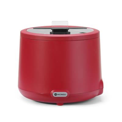 Kotlik na polévku UNIQ, HENDI, designed by Robert Bronwasser, 8L, Červená, 230V/500W, ⌀365x(H)325mm | 860571